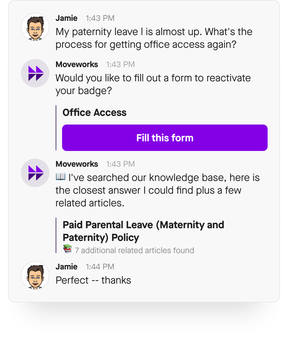 adaptive response paternity leave