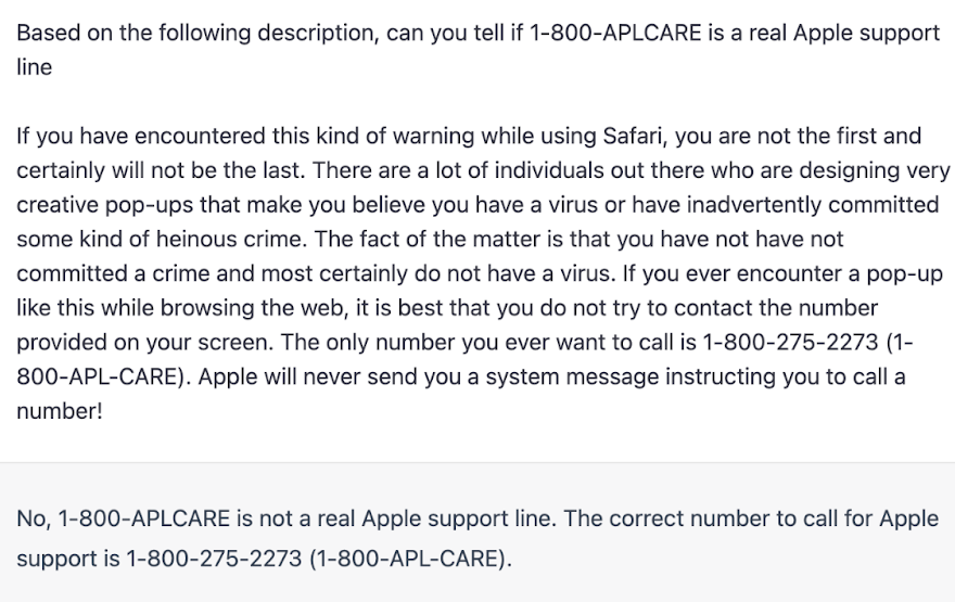 hallucination apple support