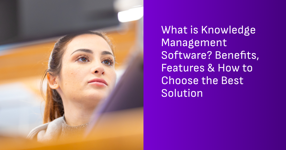 knowledge management software 