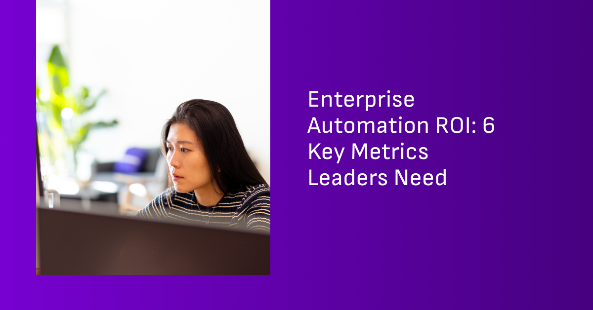 enterprise automation roi