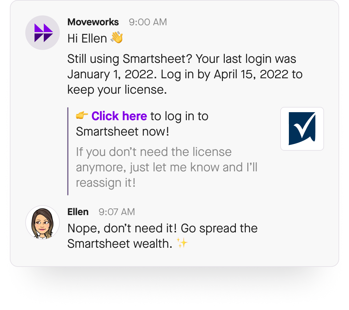 unused software reclaim