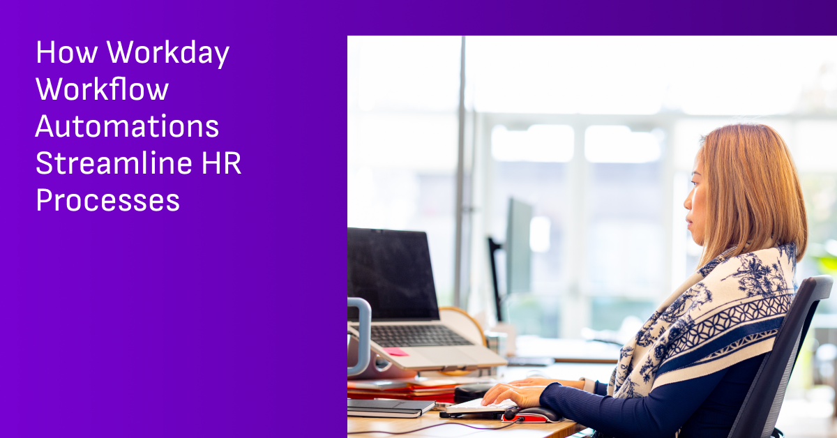 Abstract image of Workday workflows