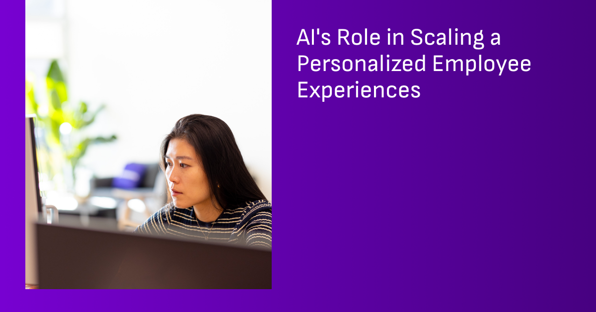 personalized employee experience