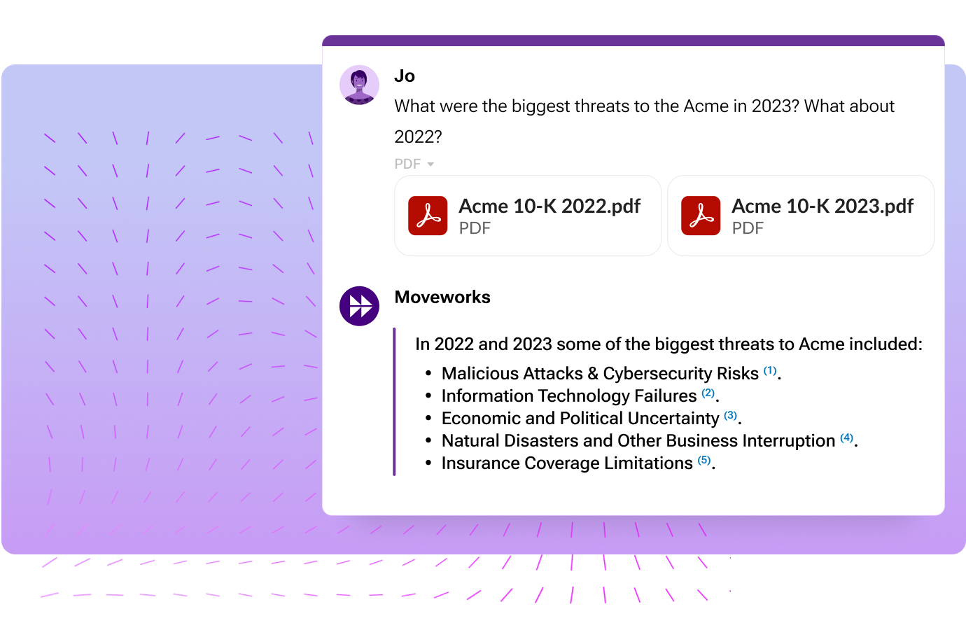 brief-me-summarizing-business-threats-across-multiple-yearly-reports