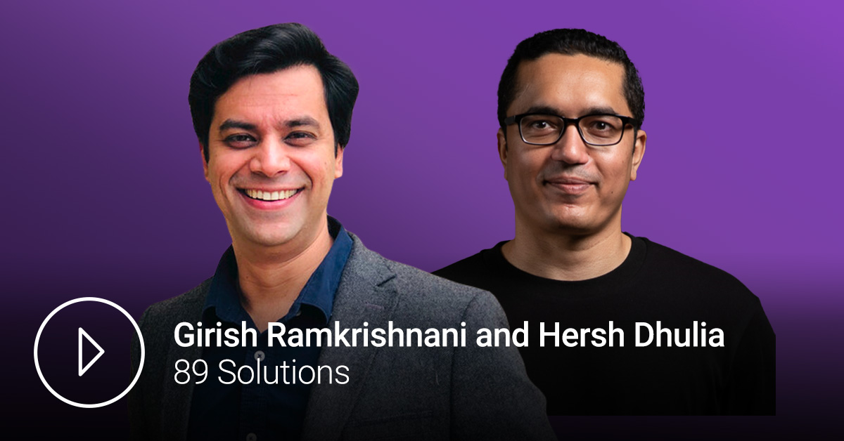 Unlock the Power of Agentic AI within IT with Girish and Hersh of 89 Solutions